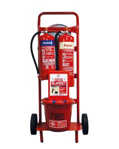 Mobile Fire Point Trolley Fluorine Free Foam & Dry Powder Extinguishers FPT1